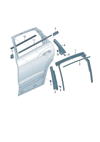 4KC839901-Guard, B- pillar