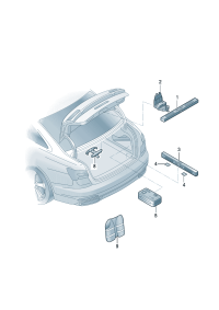 4KD860285-Bracket, warning quarter mark D-03.06.2019