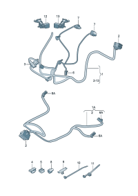 4KD971365-Harness, S/belt warning system