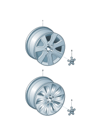 4H0601025D-Wheel rim-aluminium alloy  Colour code: