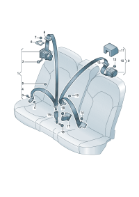 4H0857740DV04-S/belt sub black