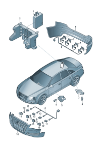 4H0919475AA-Controlunit, parking D-28.05.2012
