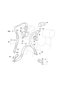 3ED857740A-S/belt lock assy