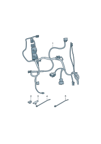 4KD971366B-Wire, seat tray