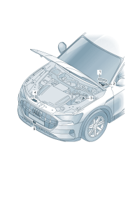 4KE000302-Vehicle Bracket, identification number plate