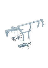 5GG880841-Unit, knee air bag