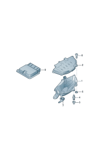 3ED907115-Control unit-gasoline Hardware: