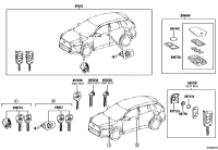 690050A100-CYLINDER SET, LOCK