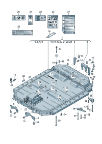 4KE915502A-Exhaust, battery