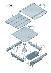 4KE861828A-Filler, luggage pan D-26.11.2018