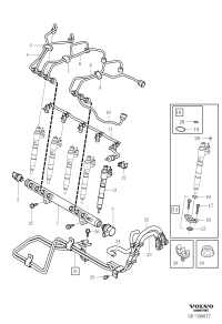978168-CLIP,P/S OIL LINE