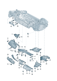 8R1804164A-Insulator-heat Plate, partition  D-04.03.2013