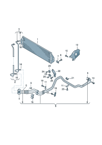 4L0317819B-Pipe-oil pressure F  4L-7-089 200 *