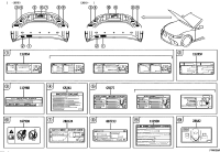 8872350320-Label, cooler service caution, no.2