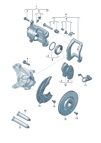 1ED615301A-BRAKE DISC/VW-TOUAREG/AUDI-Q7