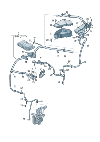4L1971072MB-Harness, engine room Can also be used: