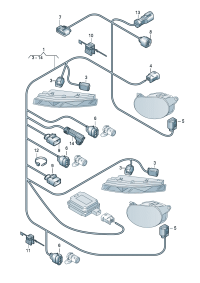 4L0971095CS-Harness, bumper