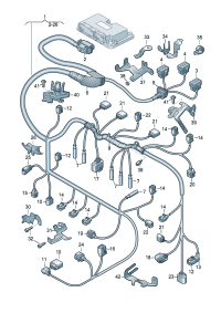 4L0971610AF-Harness-motor
