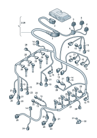 4L0971610K-Harness-motor