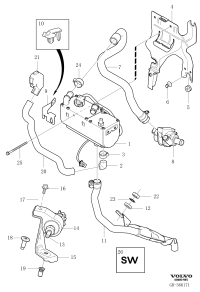 982020-CLIP,P/S OIL LINE