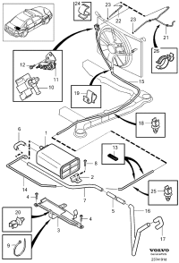 982678-RADIATOR HOSE W124/E200/E220