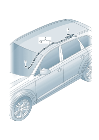 4M0880741H-Module assy-head air bag **Install now only * * **Order when ordering * *   D-08.08.2016