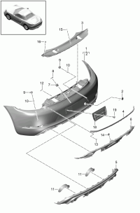 982898352J-PLATE-TRUNK,REAR