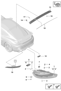 982945703M-Lamp, fog Reflector