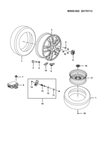 23871058-Wheel, 17X6.5J