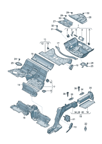 4N0802091C-Deck plate