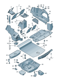 4N08634714PK-Panel, rear end Finisher