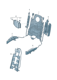 4N0881617-Adjust-seat side For seats: