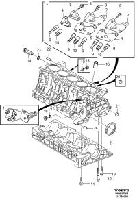 985152-GASKET,CYL HEAD RH-L494