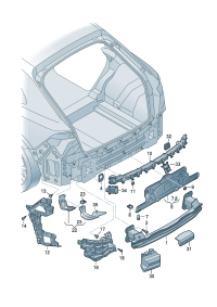 4M8807006A-BRACKET-ENGINE SUPP*