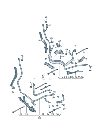 4N0971228P-Harness, starter