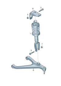 4S0412019K-Strut-shock absorber