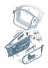 4S0831051A-Door assy-rr, lh