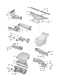 3W3819381A-Grille assy-garnish Panel, instrument D  -02.10.2017