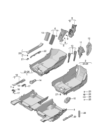 3W0867199-LOCKING KNOB