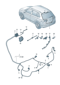 55G971147B-Harness, Cover, rr. hatch  D  -15.02.2021