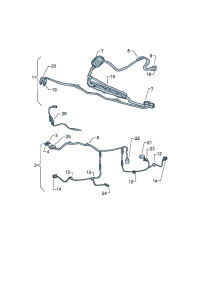 1K5971147D-Harness, Cover, rr. hatch  D-31.07.2006