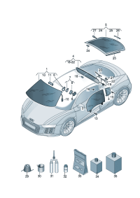 4S8845099ANVB-Window, windshield D -05.03.2018 (unpretreated)