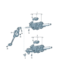 4N1419753E-Shaft, steering intermediate D  -15.04.2019