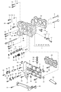 99610493300-HEAD ASSY-CYL RH