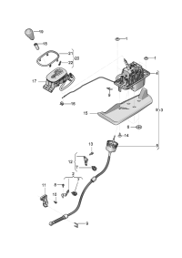 3W1713041G-Shift mechanism