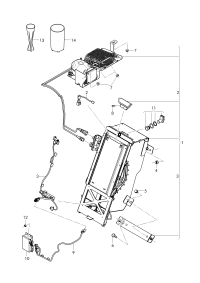 3Y5963271-Control unit, for cool box/ Fridge assy