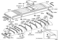632170S010-Moulding, sunroof, upper