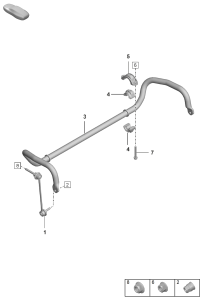 9P1411317-Link assy Porsche panamera: