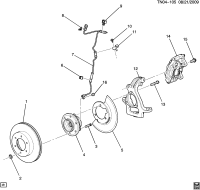15202106-ROTOR,FRONT BRK(ACDelco #177-0997)
