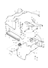 3Y0422237-Oil pipe/(steering mechanism/return software)